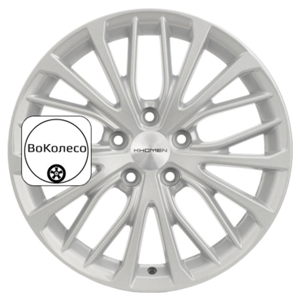 7x17/5x114,3 ET47 D66,1 KHW1705 (Juke) F-Silver Khomen Wheels