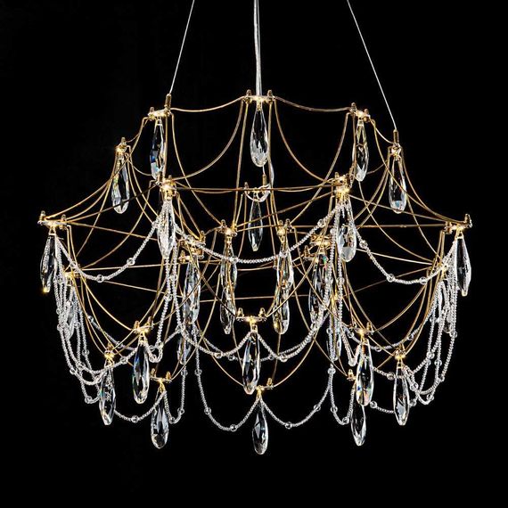 Подвесная светодиодная люстра Modelux Premium ML.5603.600P BS