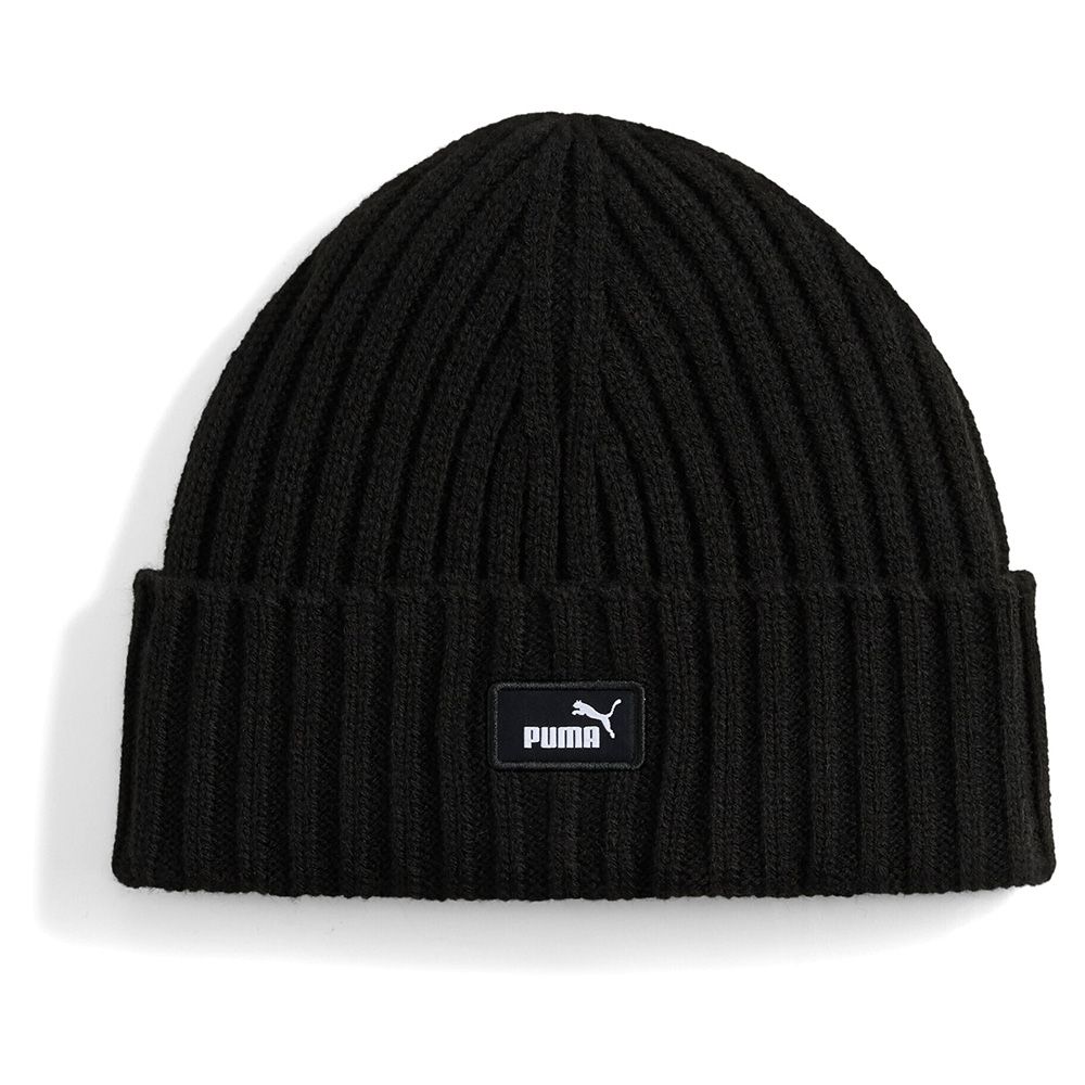 Шапка PUMA ESS Fisherman Beanie, 02640101, акрил, полиамид, полиэстер, черный