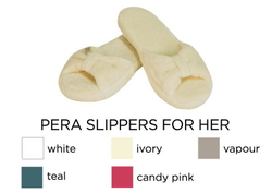 Домашние тапочки женские Hamam Pera дымчатые