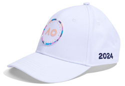 Теннисная кепка Australian Open Adults Round Logo Cap (OSFA) - White