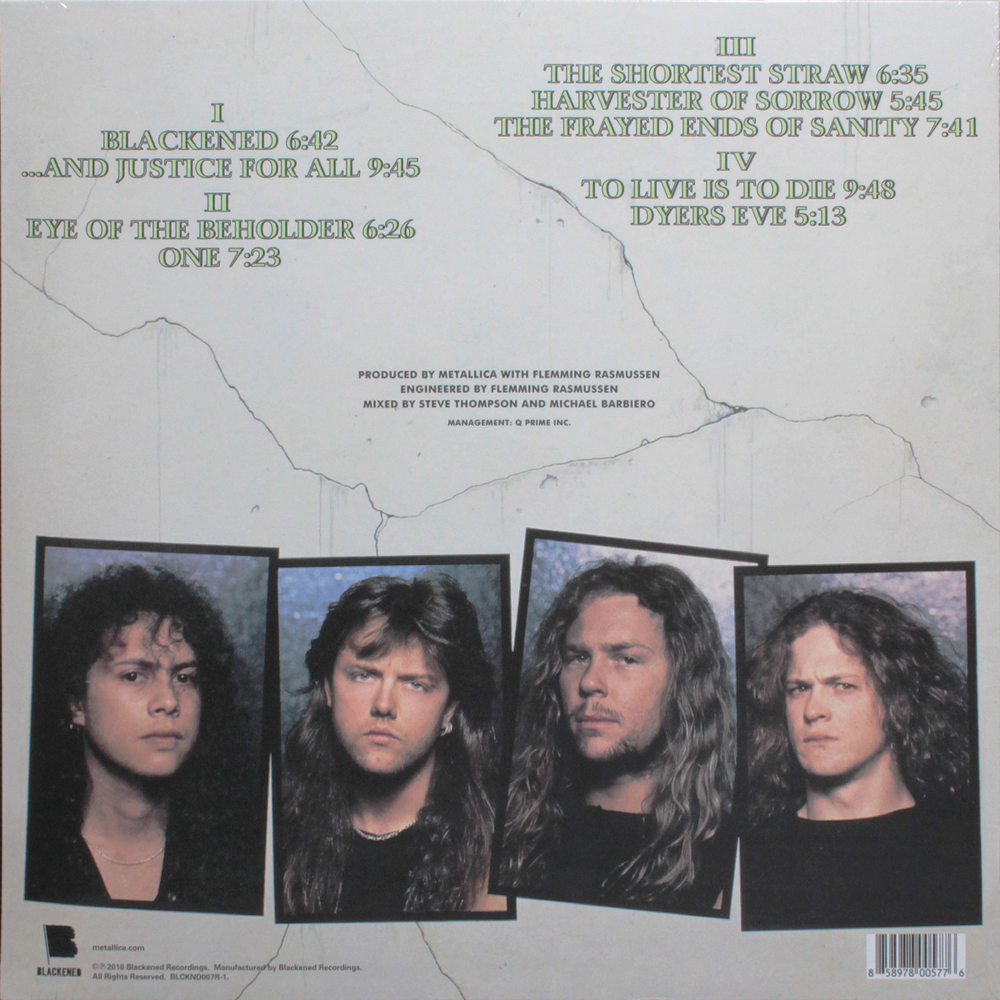 Metallica / ...And Justice For All (2LP)