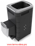 Печь для бани Тунгуска Cast ДН ТО антрацит