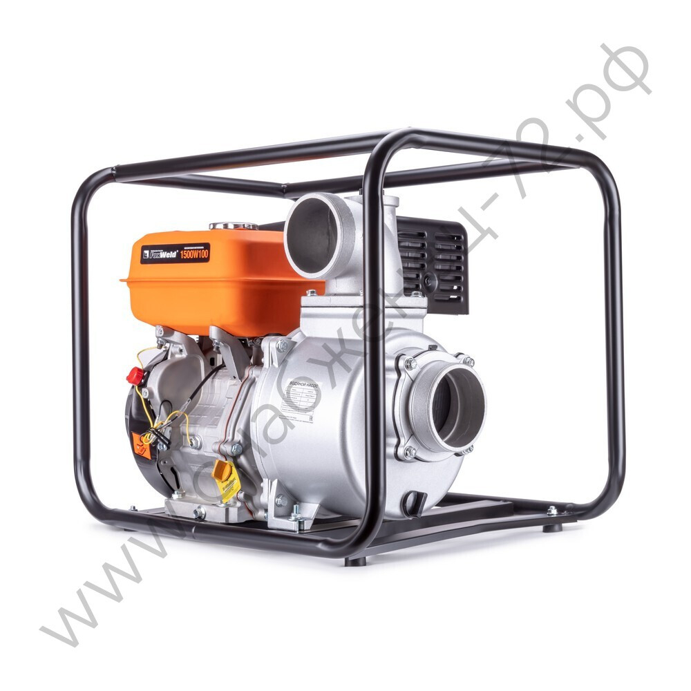 Мотопомпа бензиновая FoxWeld 1500W100