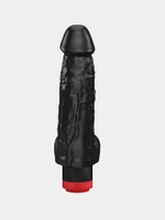 Фаллический вибромассажёр LOVETOY, чёрный, 17,8 см