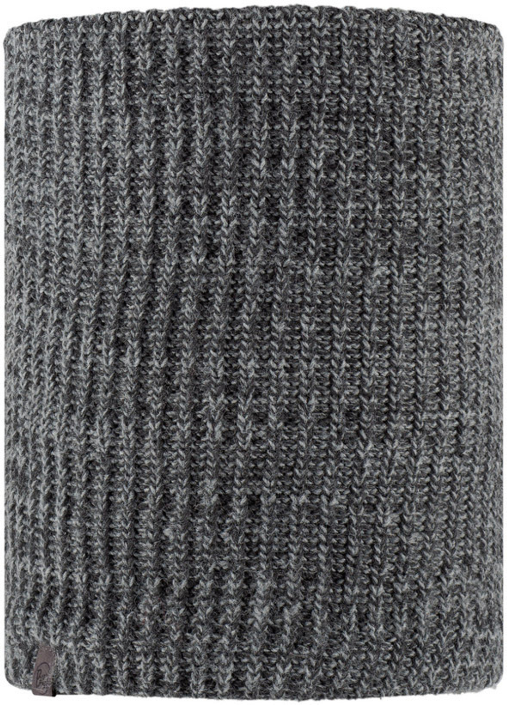 Вязаный шарф-труба с флисом Buff Neckwarmer Knitted Polar Vaed Grey Heather