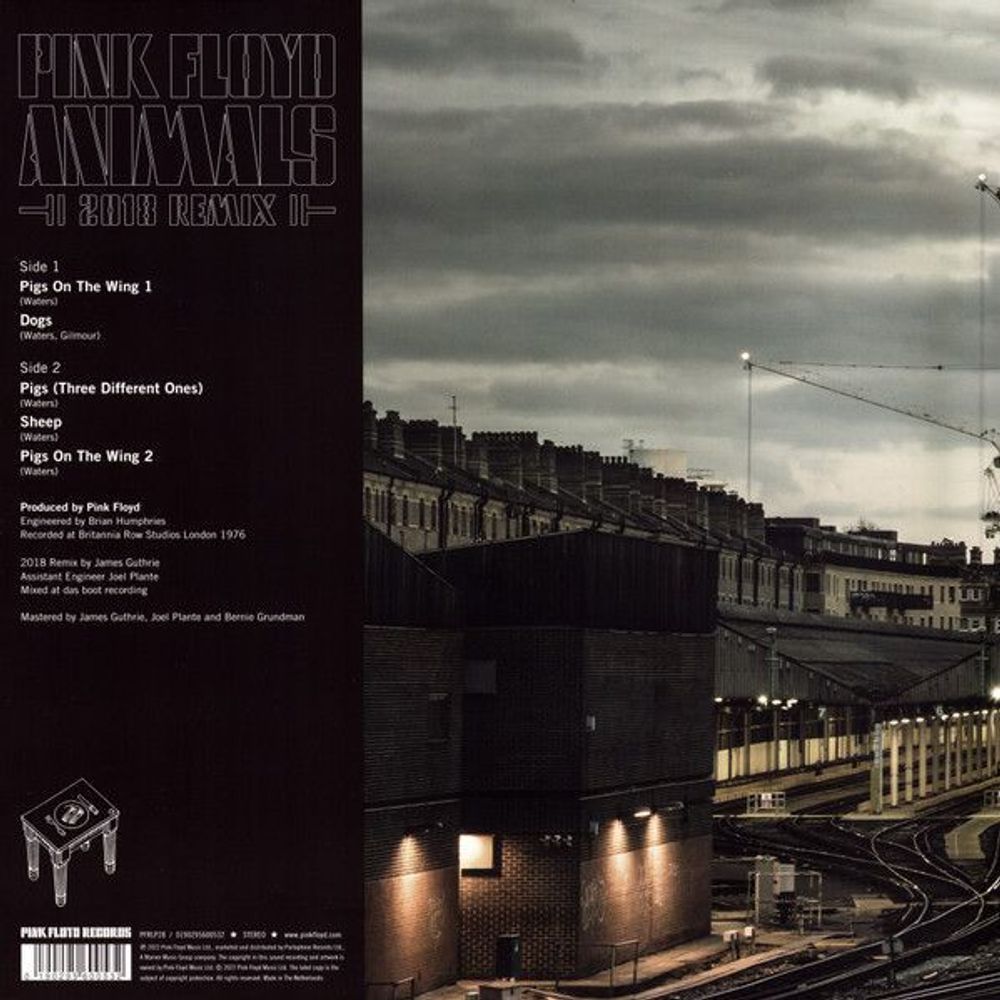 Pink Floyd. Animals (2018 Remix, LP) Пинк Флойд релиз 16.09.2022