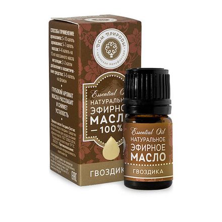 Натуральное эфирное масло "Гвоздика"