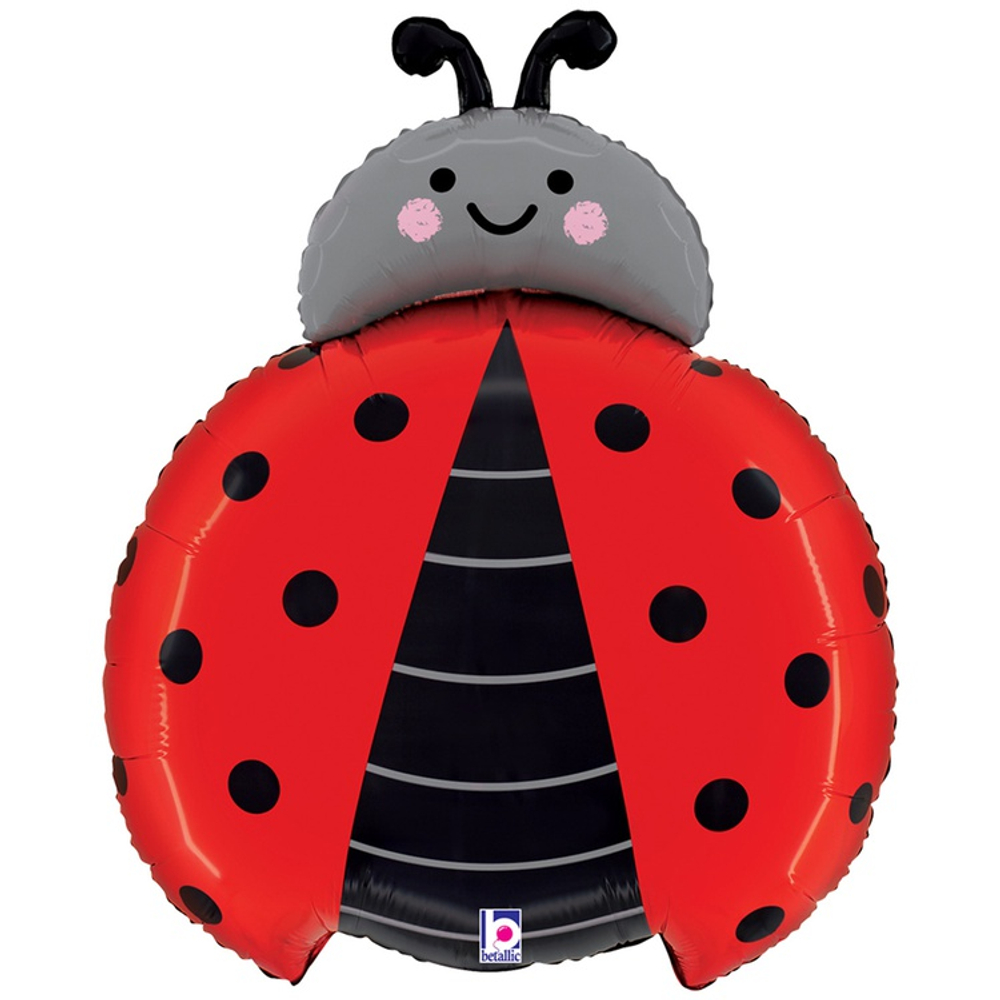 Шар Фольгированный Божья коровка (Красный)