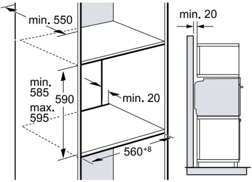 Электрический духовой шкаф Bosch HJA737BA0