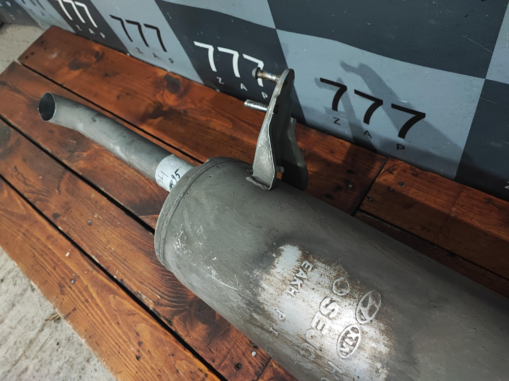 Глушитель Kia Rio 4 (FB) 17-нв Б/У Оригинал 28710H5100