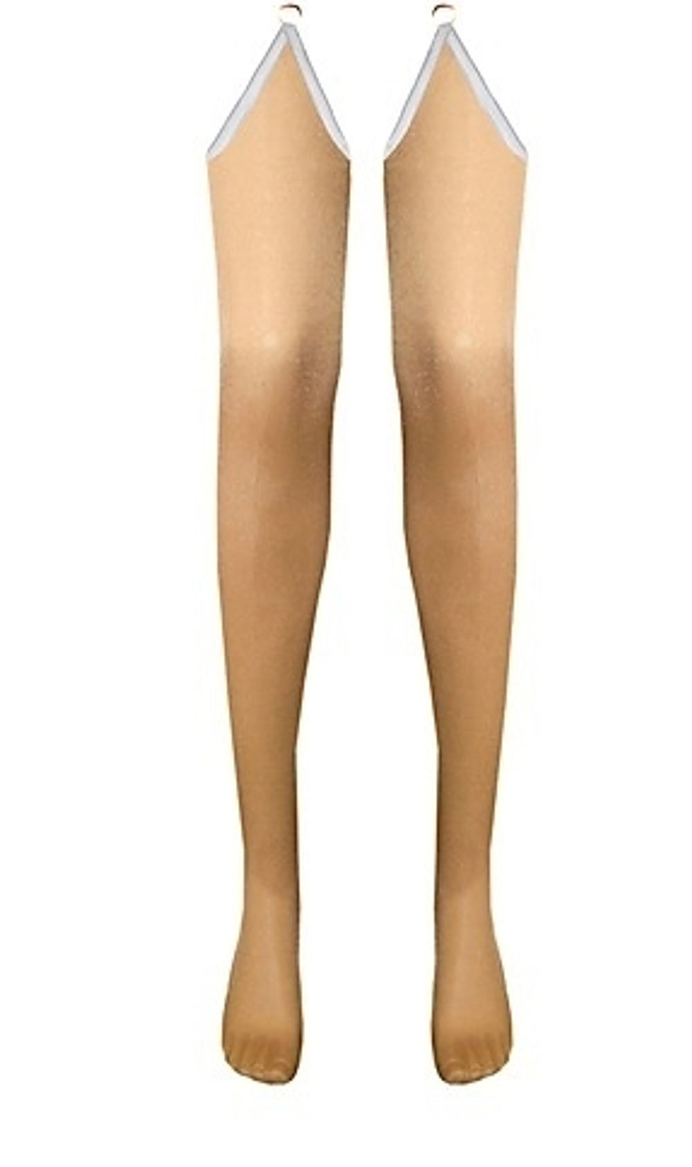 Чулки женские молочный