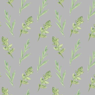 Бесшовный принт c маками