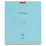 Тетрадь школьная А5 12л косая линия "Классика" (Erich Krause)