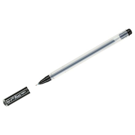 Ручка гелевая Cello My gel, черная, 0.6мм, стержень игла