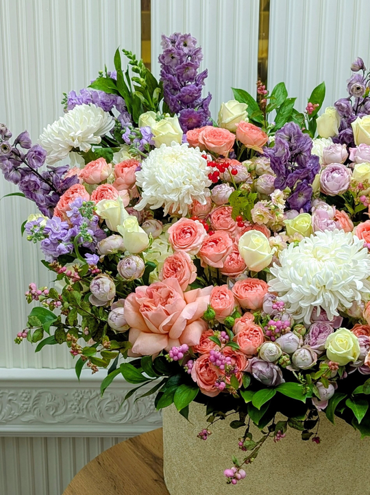 Композиция в коробке Gold storm