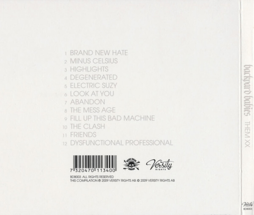 Backyard Babies / Them XX (CD)