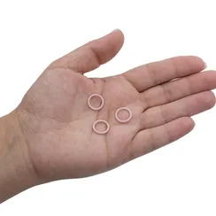 Кольцо для бретели пыльно-розовое 10 мм