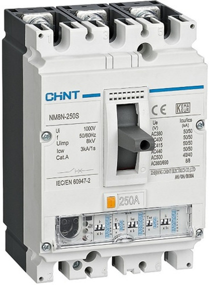 Автоматический выключатель в литом корпусе CHINT 271334