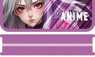 Пенал 1 секц. малый 190/65 "Смелая девчонка 2025"