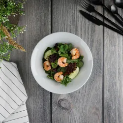 Салатник 800 мл d 20 см h5,8 см белый фарфор Glory Eco P.L. Proff Cuisine [4]