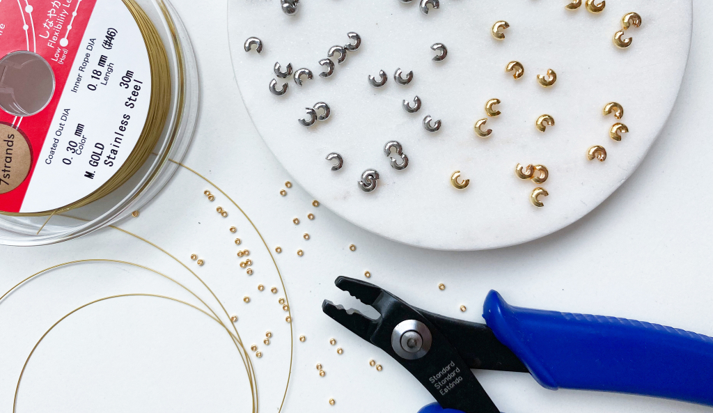 Как закрепить ювелирный тросик?