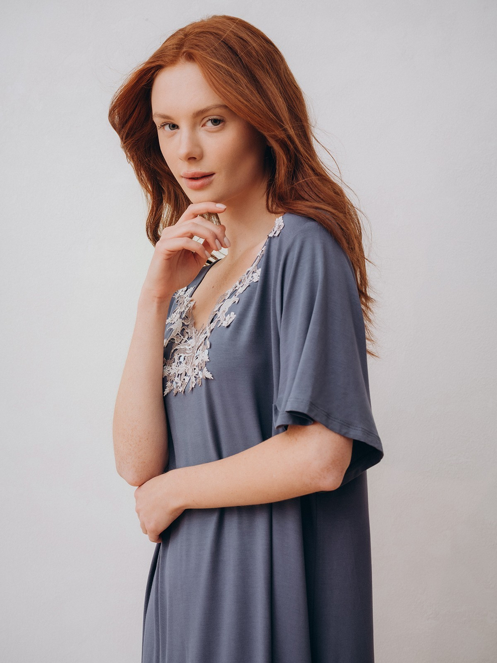 Женская сорочка Indefini (Арт. 5041SDX)