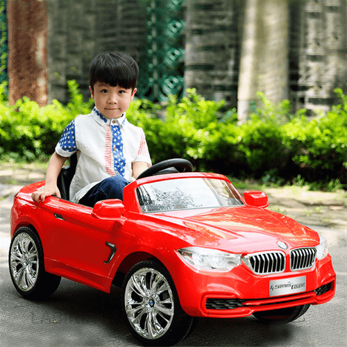 Детский электромобиль "BMW" 6V,красный