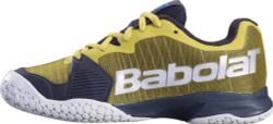 детские Кроссовки теннисные Babolat Jet All Court Junior - dark yellow/black