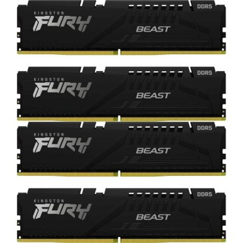 Оперативная память Kingston Fury Beast Black KF552C40BBK4-128