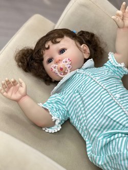 Кукла Реборн мягконабивная 60см (FA-384)