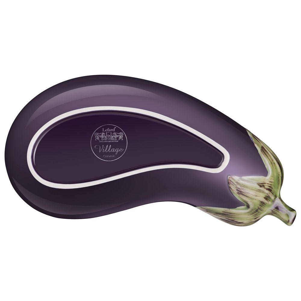БЛЮДО СЕРВИРОВОЧНОЕ LEFARD "БАКЛАЖАН" 24Х12Х3,5 СМ/350 МЛ