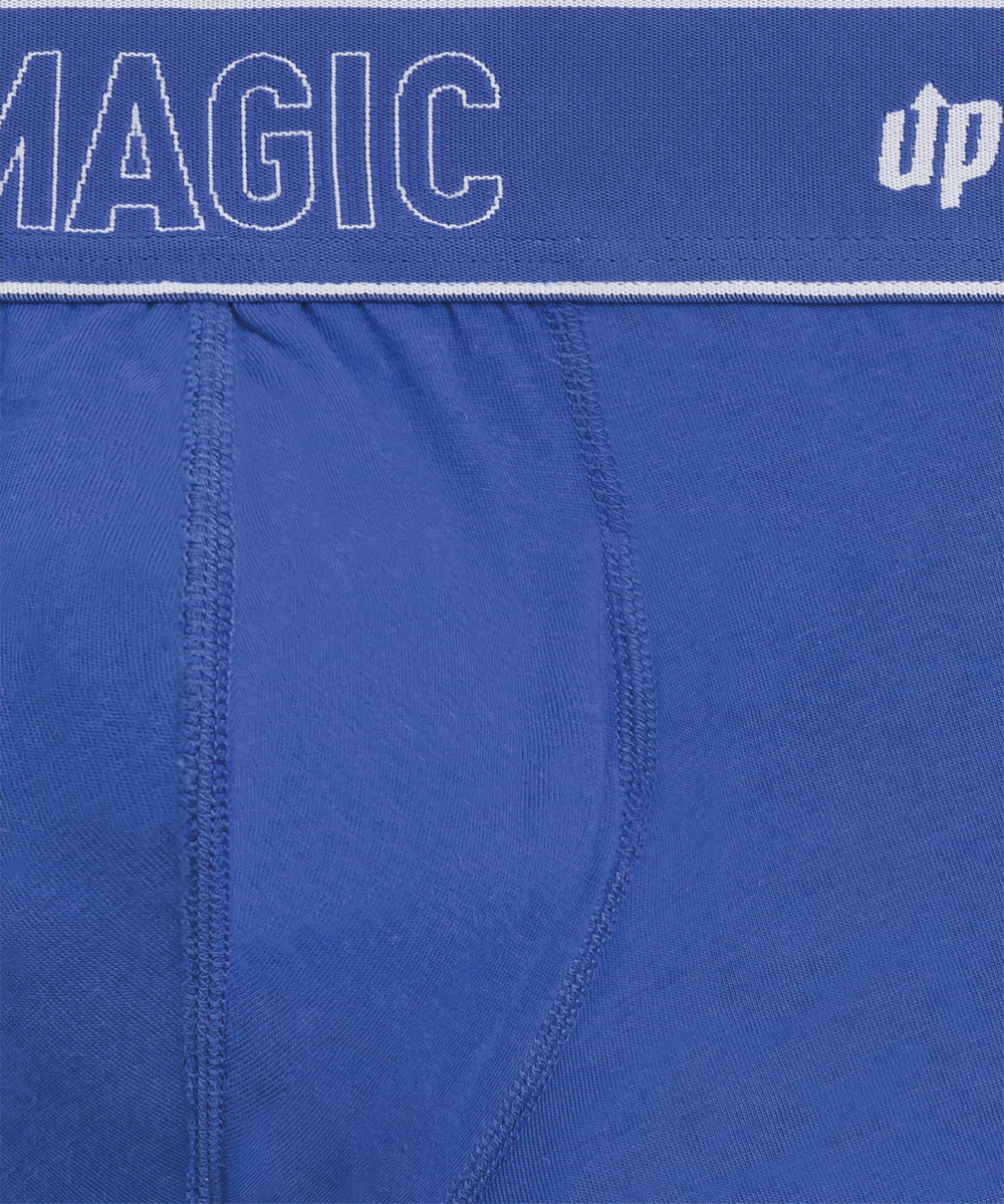 Мужские трусы шорты Atlantic, 1 шт. в уп., хлопок, голубые, MH-1200