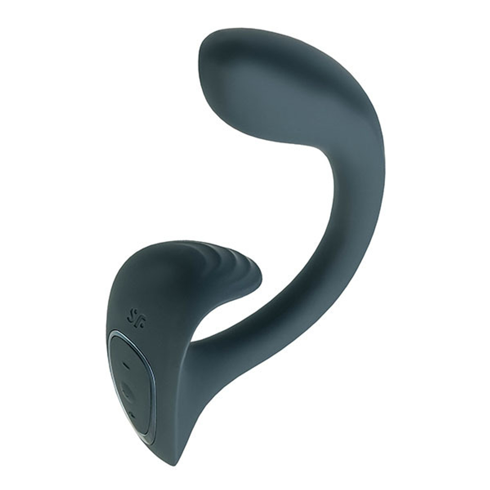 Темно-серый вибратор для G-стимуляции Satisfyer G for Goddess 1