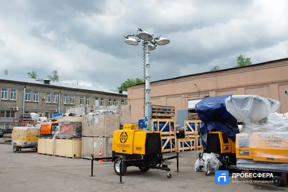 Осветительная мачта LT41000 9 метров с дизелем Laidong