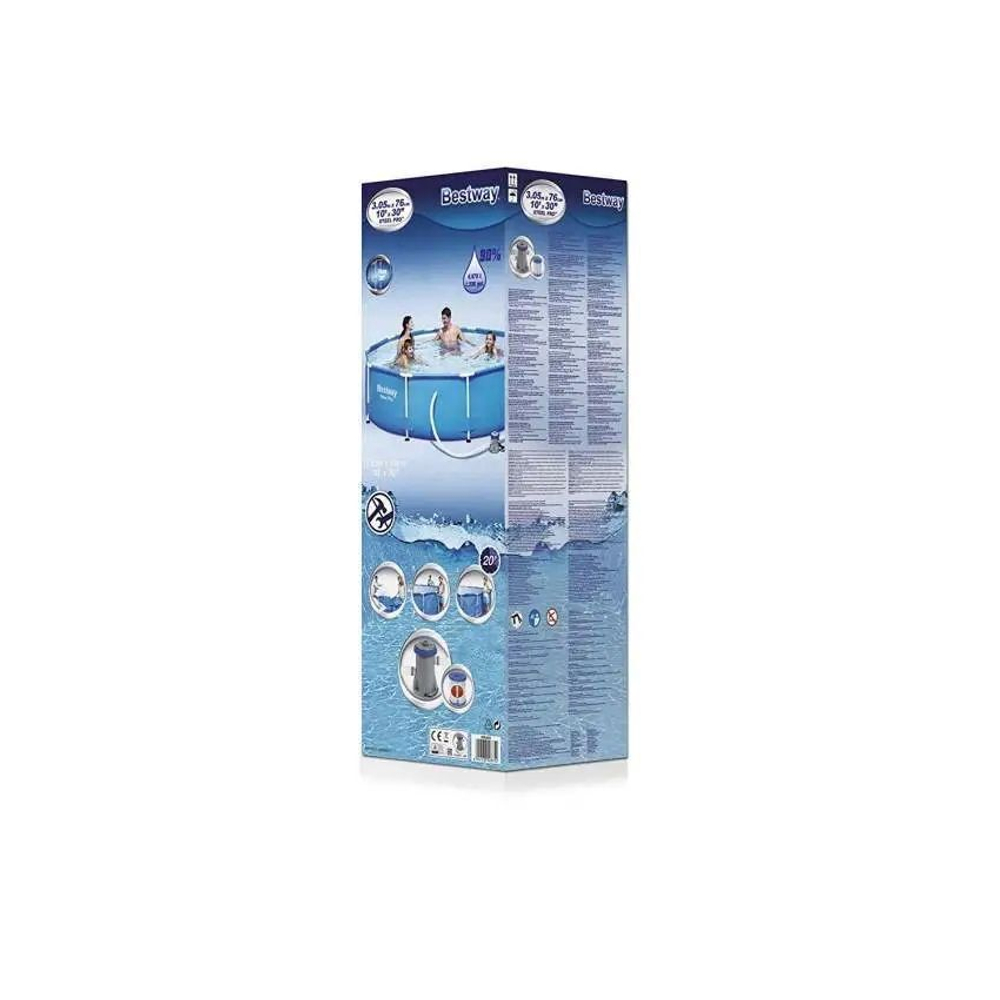 Каркасный бассейн Bestway Steel Pro 56679 (305х76 см) с картриджным фильтром