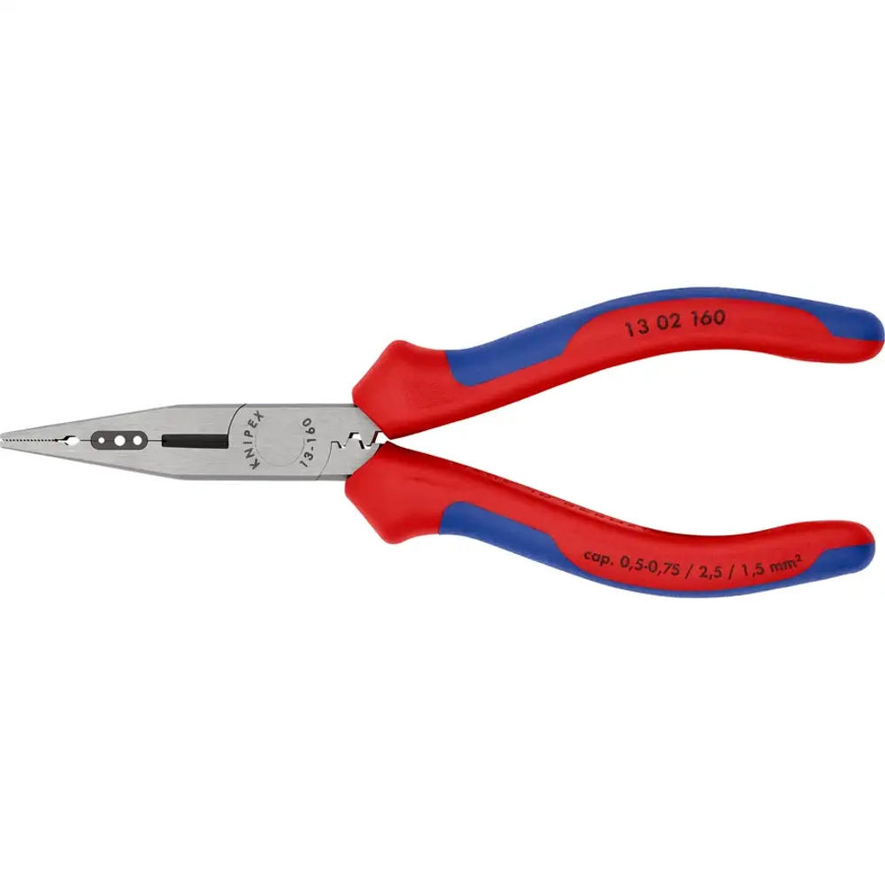 Плоскогубцы для монтажа проводов черненые 160 мм Knipex 13 02 160 SB