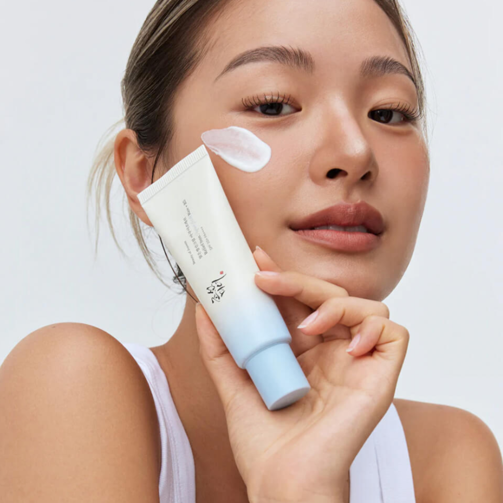 Лёгкий солнцезащитный крем с пантенолом Beauty of Joseon Relief Sun Aqua-fresh Rice+B5 SPF50+ PA++++