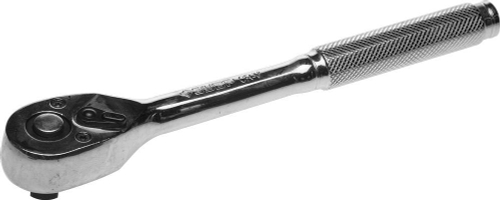 Трещотка для торцовых головок ЗУБР ″Мастер″, Сr-V сталь, 72 зубца, цельнометаллическая, 3/8″