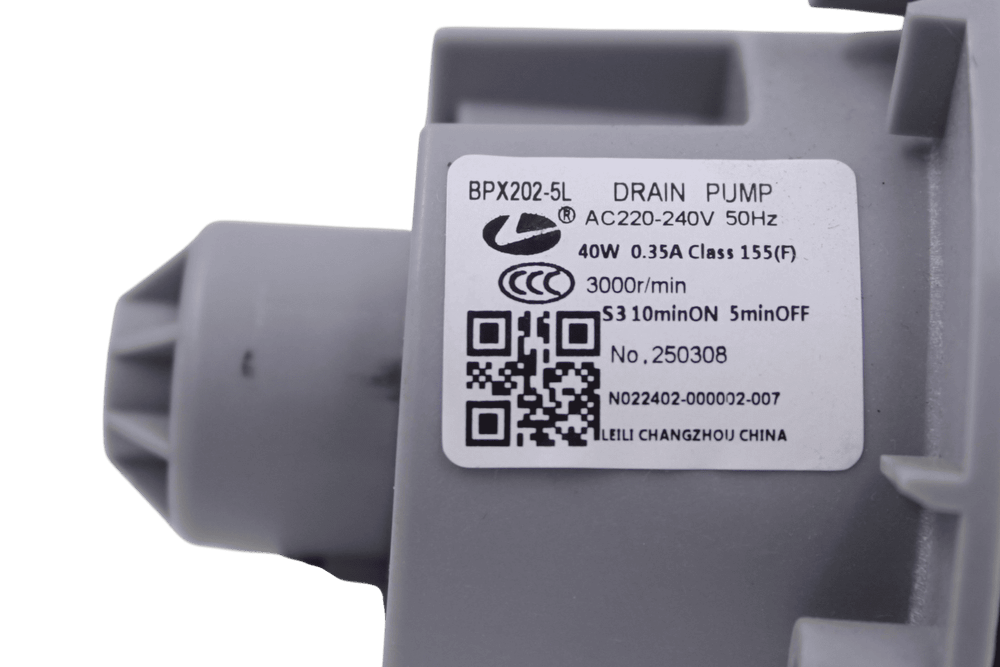 Сливной насос Leili BPX202-5L стиральной машины LG, Haier, Hi, Бирюса