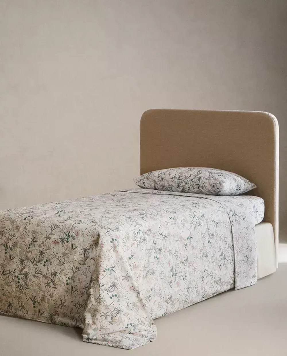 ZARA HOME ДЕТСКИЙ ПОДОДЕЯЛЬНИК С ПРИНТОМ, РАЗНОЦВЕТНЫЙ