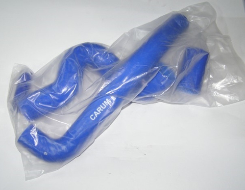 Патрубок радиат. /УАЗ 3163 Патриот дв. 409/ с конд. (5 шт) Евро-3 силикон (CARUM)