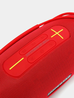 Портативная беспроводная Bluetooth колонка HOPESTAR H51/портативная акустика /блютуз колонка (Красный)