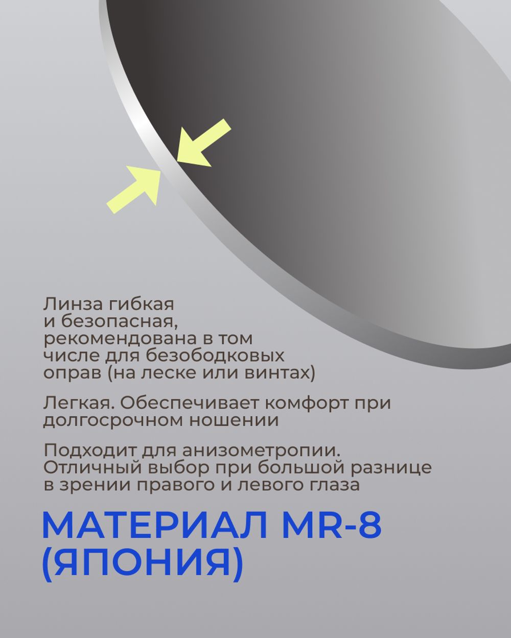 Фотохромная линза асферическая CRYOL SunRayMax AS 1.6 Gray