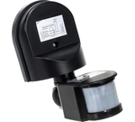 Датчик движения ДД-008 1100Вт 180град 12м IP44 черный IEK LDD10-008-1100-002