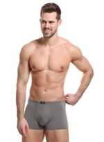 Хлопковые мужские трусы-боксеры (Размер: M) (Цвет: зеленый)