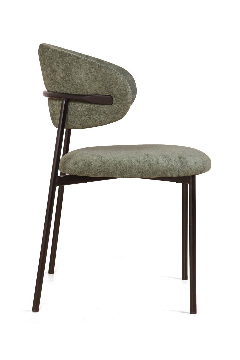 Стул Adele, шенилл Puffy green