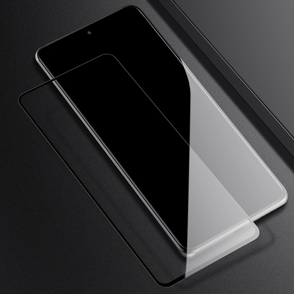 Закаленное стекло c олеофобным покрытием и вырез под камеру для Xiaomi Redmi 10, Poco M3 Pro 5G, Veason