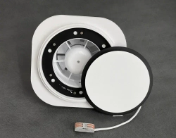 Решетка магнитная теневая вентиляционная с вентилятором D150