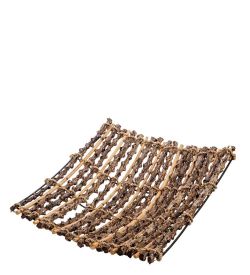 63-014-02 Декоративная корзинка средняя (о.Бали)